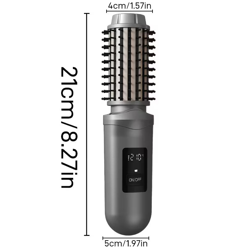 Cordless Hair Curling And Brush